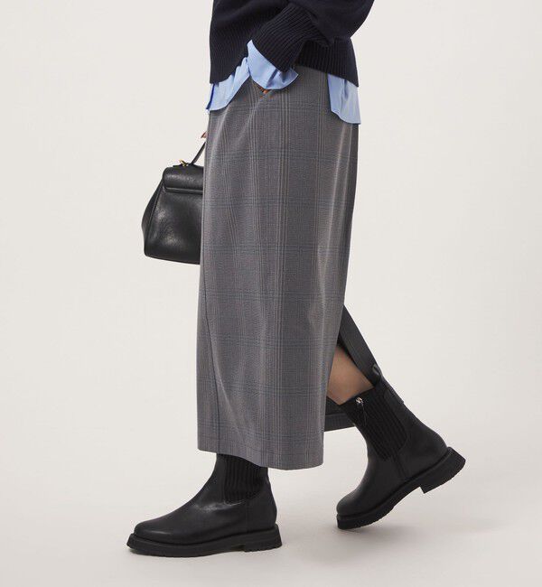 UNITED ARROWS green label relaxing「［size SHORT/TALLあり］オルマイ ウラキモウ タイト スカート ストレッチ 帯電防止」|タイト|
