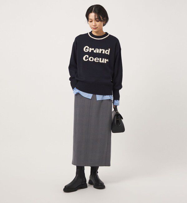UNITED ARROWS green label relaxing「［size SHORT/TALLあり］オルマイ ウラキモウ タイト スカート ストレッチ 帯電防止」|タイト|
