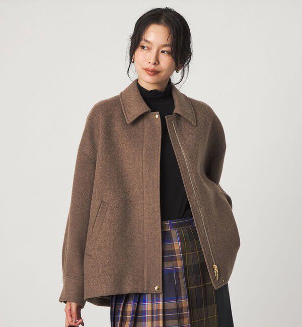 UNITED ARROWS green label relaxing「［size SHORTあり］ジップアップ ブルゾン」|ブルゾン・スタジャン|