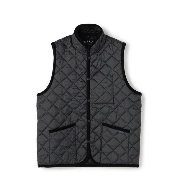 TOMORROWLAND BUYING WEAR「LAVENHAM Mickfield Mens 22 Rc ポリエステル キルティングベスト 」|ベスト・ジレ|19 ブラック