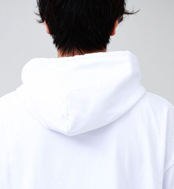 GLOSTER「【ロンT以上、パーカー未満】ケミカル加工 フードロンT」|パーカー|