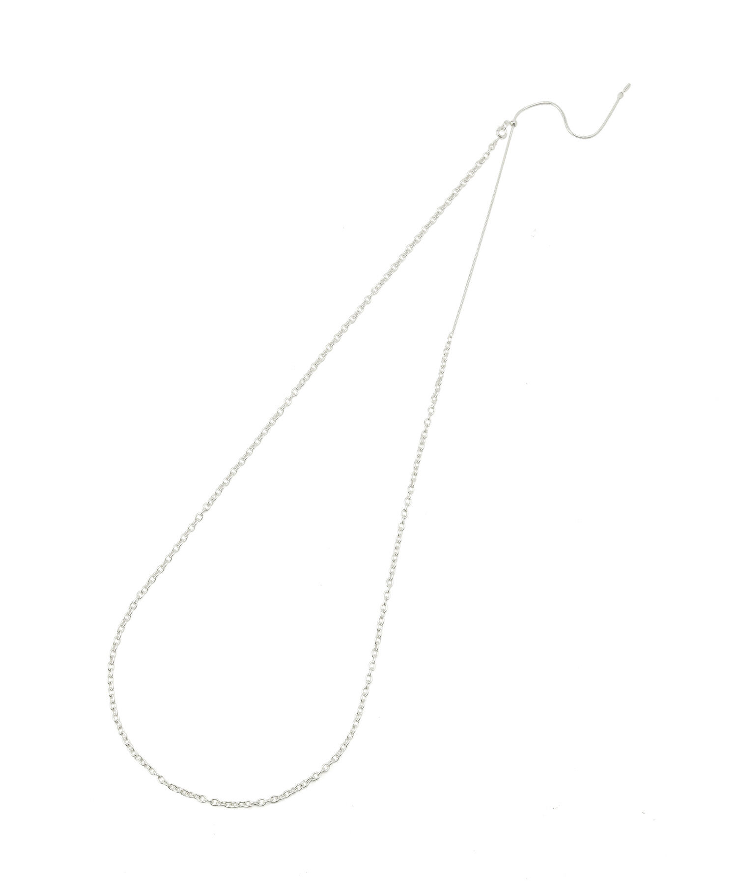 ADAM ET ROPE'「【LES BIJOUX】チェーンコンビスライドネックレス」|ネックレス|