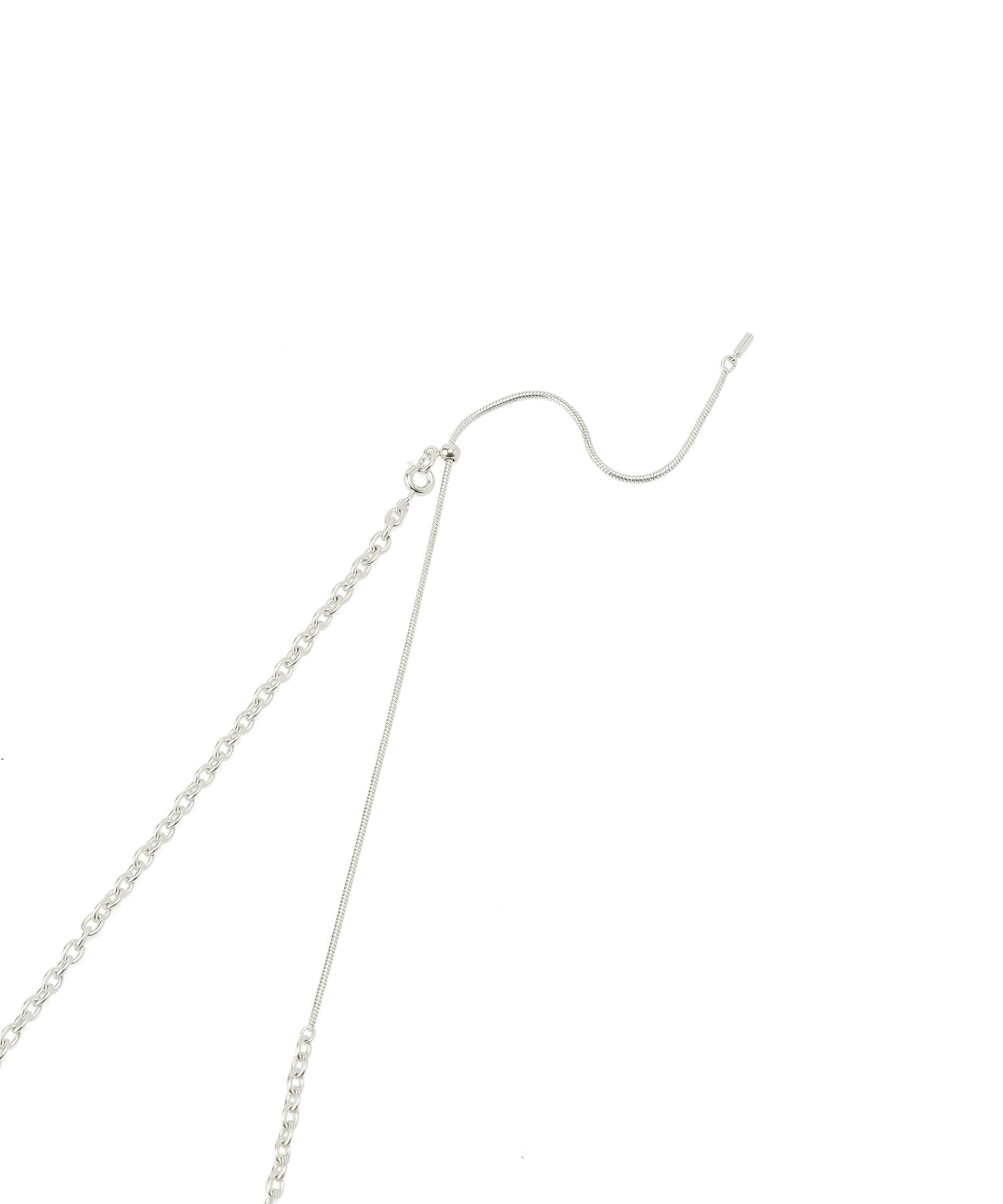 ADAM ET ROPE'「【LES BIJOUX】チェーンコンビスライドネックレス」|ネックレス|