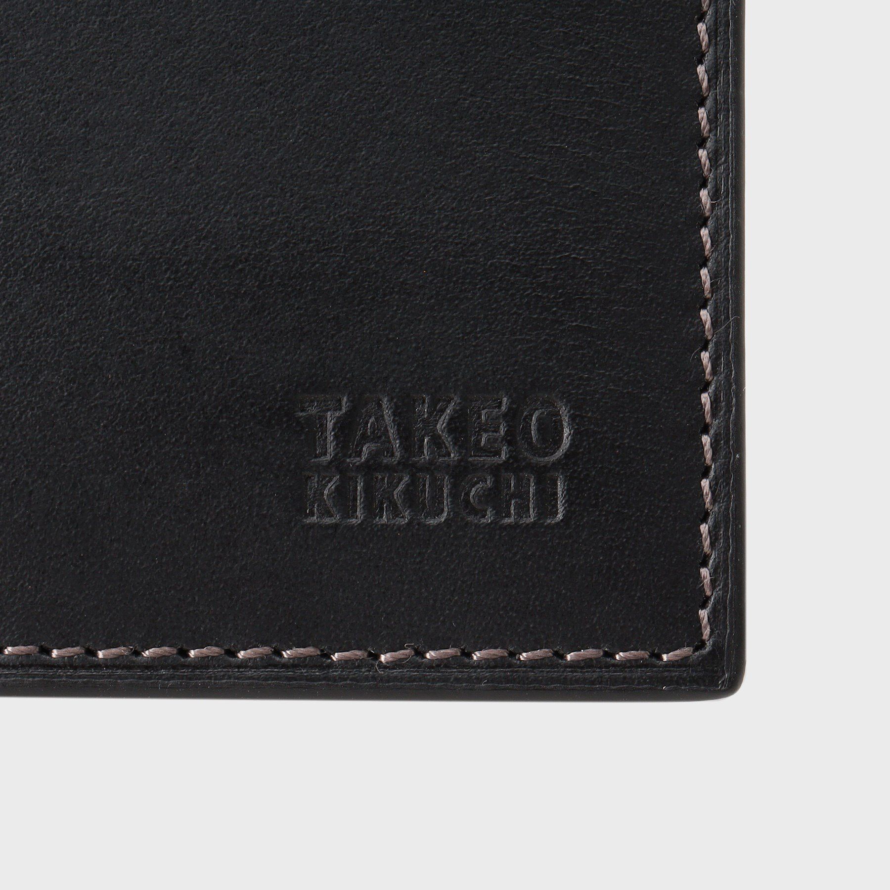 TAKEO KIKUCHI「アンティーク調レザー 2つ折り長財布」|財布|
