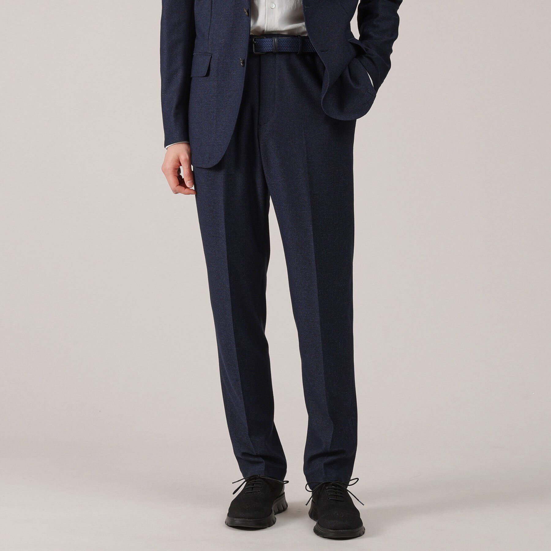 TAKEO KIKUCHI「【抗菌防臭】尾州 リネンブレンド ハニカムメッシュ パンツ」|その他|