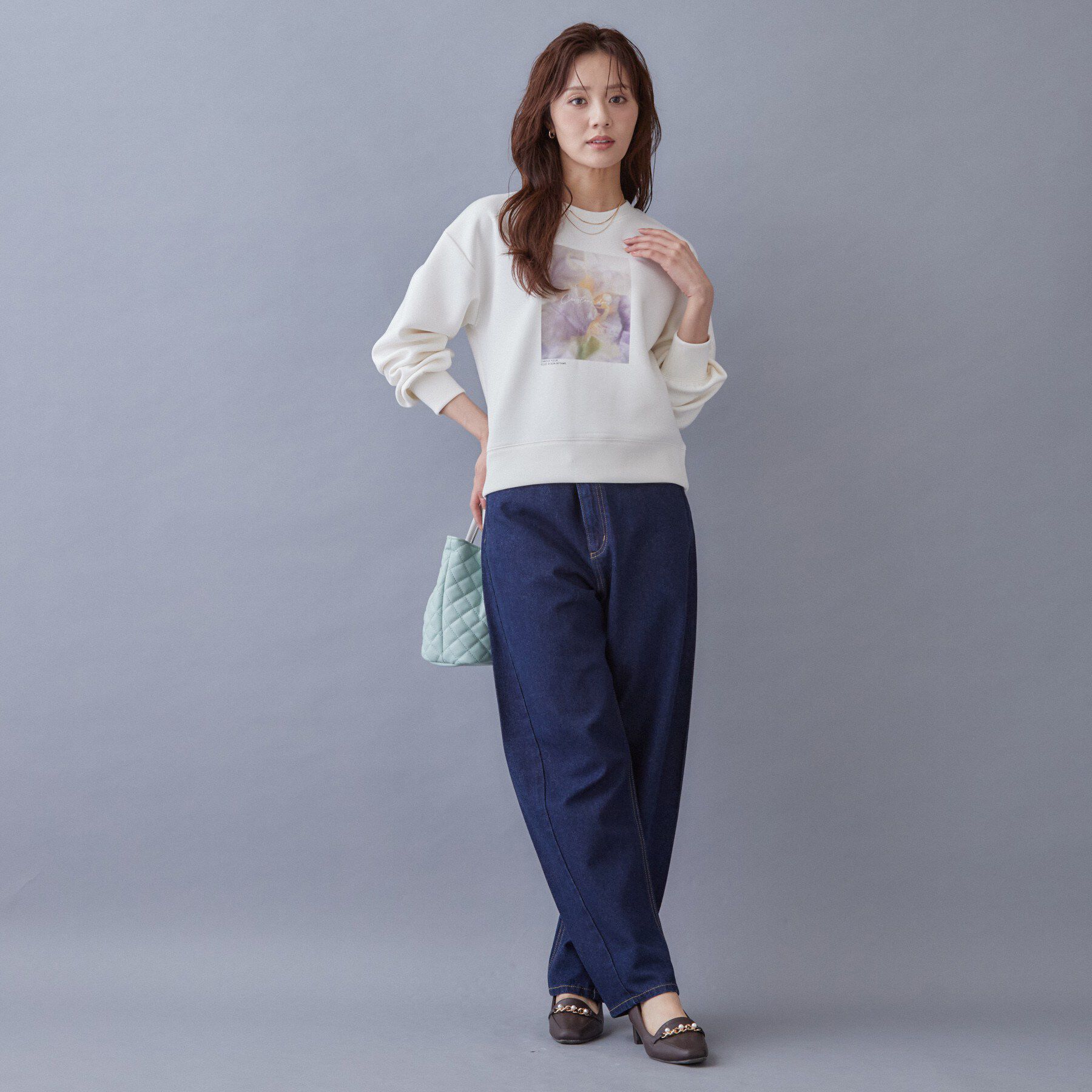 index「ダンボールデザイントップス【洗濯機OK】」|Tシャツ・カットソー|