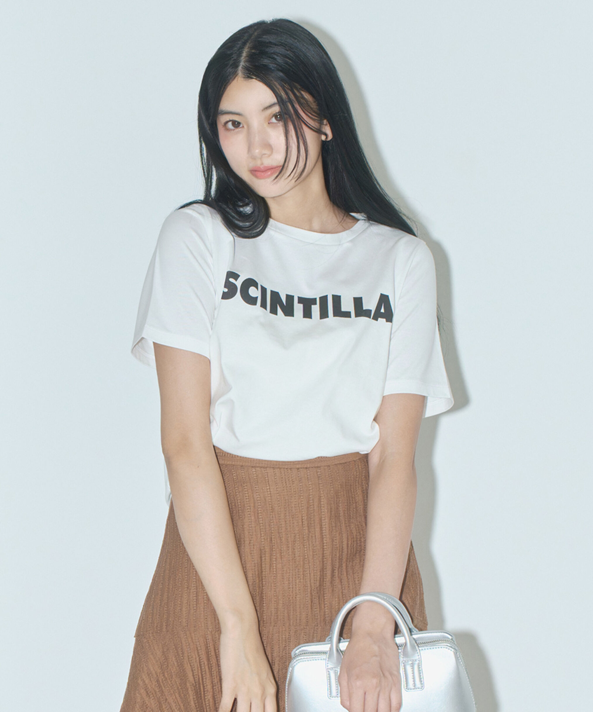 PROPORTION BODY DRESSING「＜ウォッシャブル＞ゴシックロゴTシャツ」|Tシャツ・カットソー|