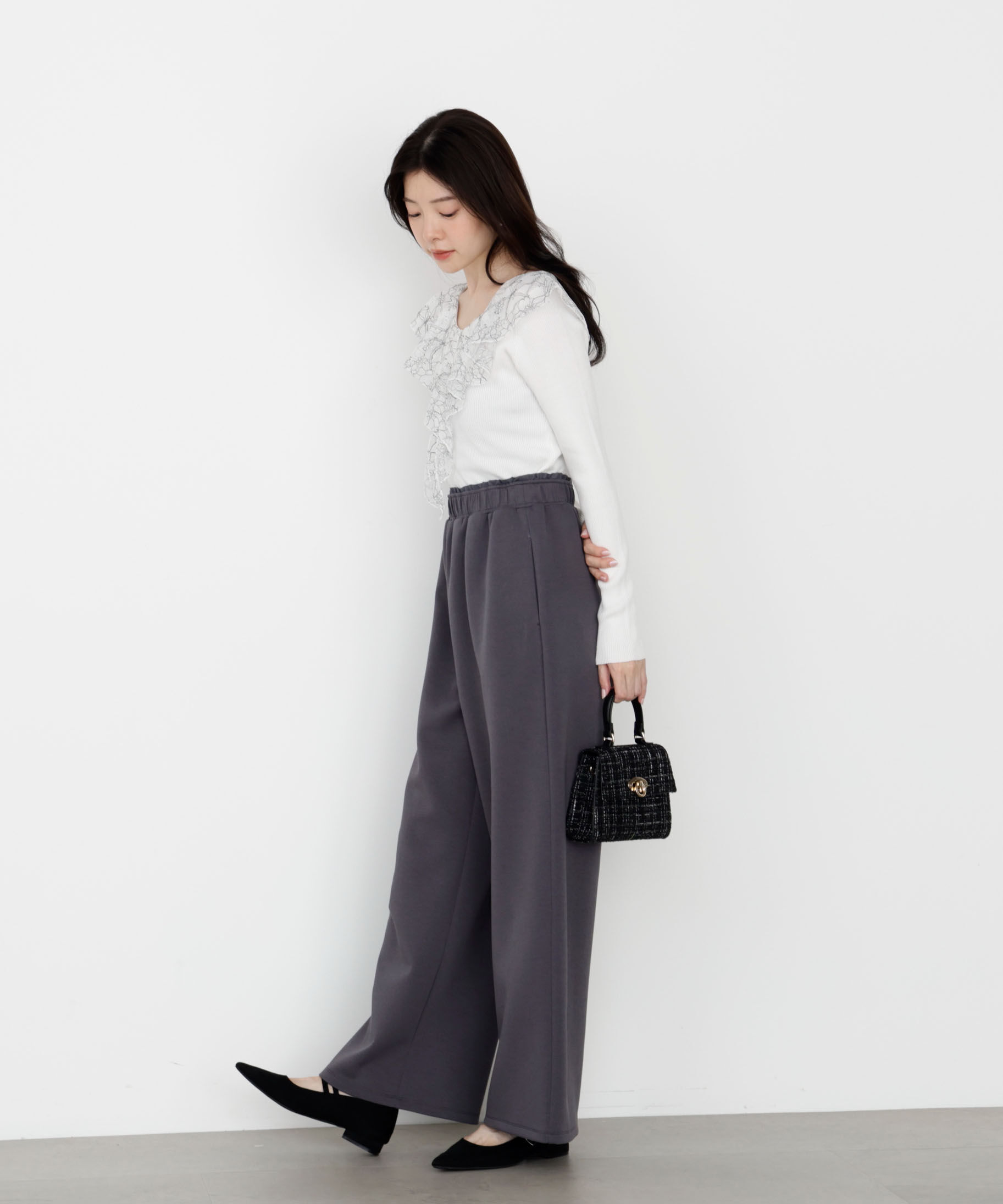 PROPORTION BODY DRESSING「＜ウォッシャブル＞スエットイージーパンツ 25AW」|その他|