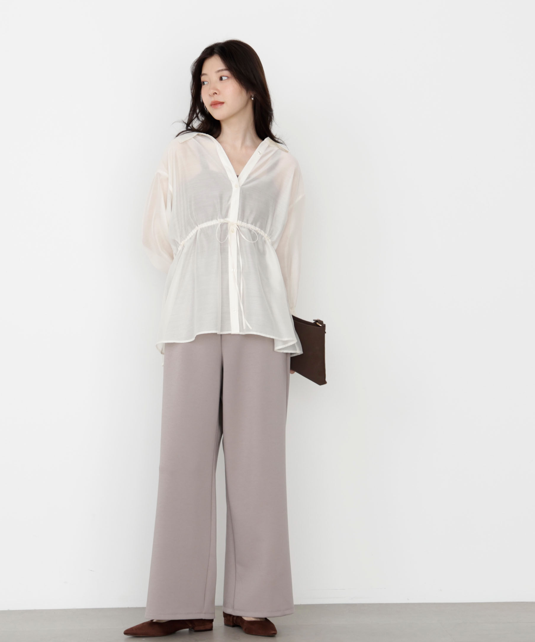 PROPORTION BODY DRESSING「＜ウォッシャブル＞スエットイージーパンツ 25AW」|その他|