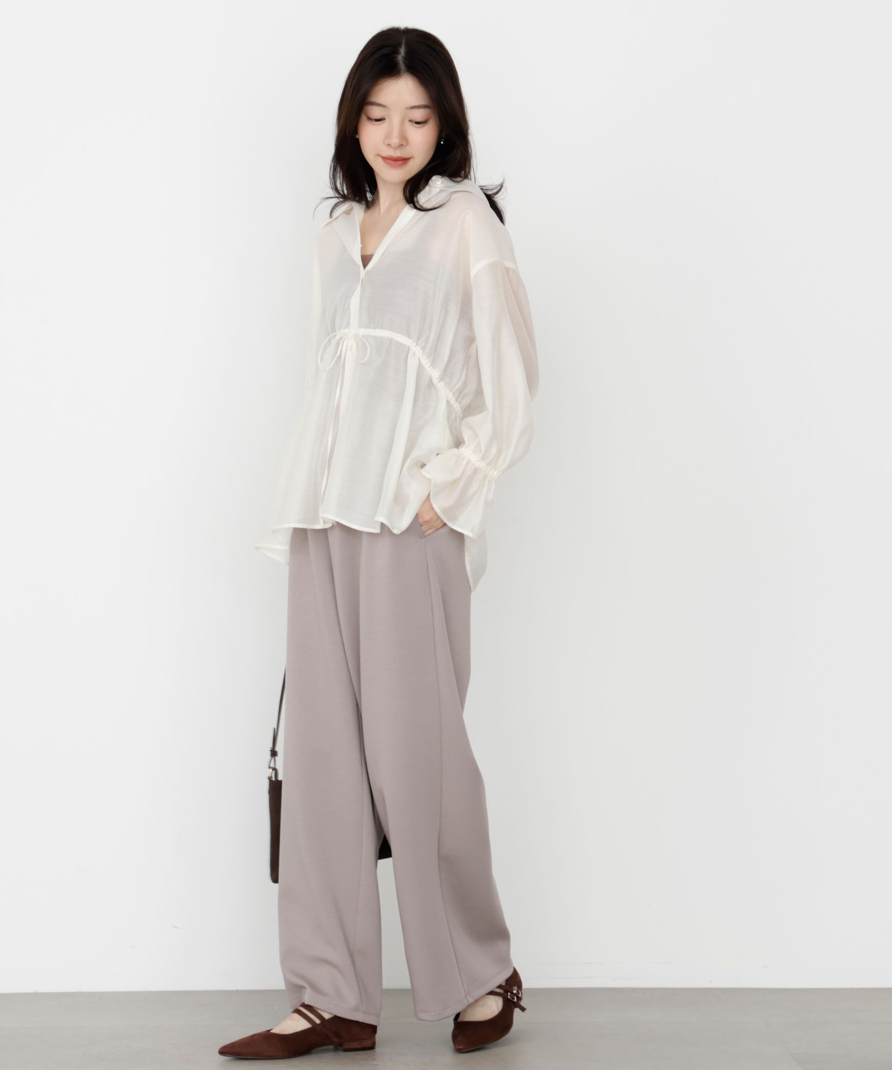 PROPORTION BODY DRESSING「＜ウォッシャブル＞スエットイージーパンツ 25AW」|その他|