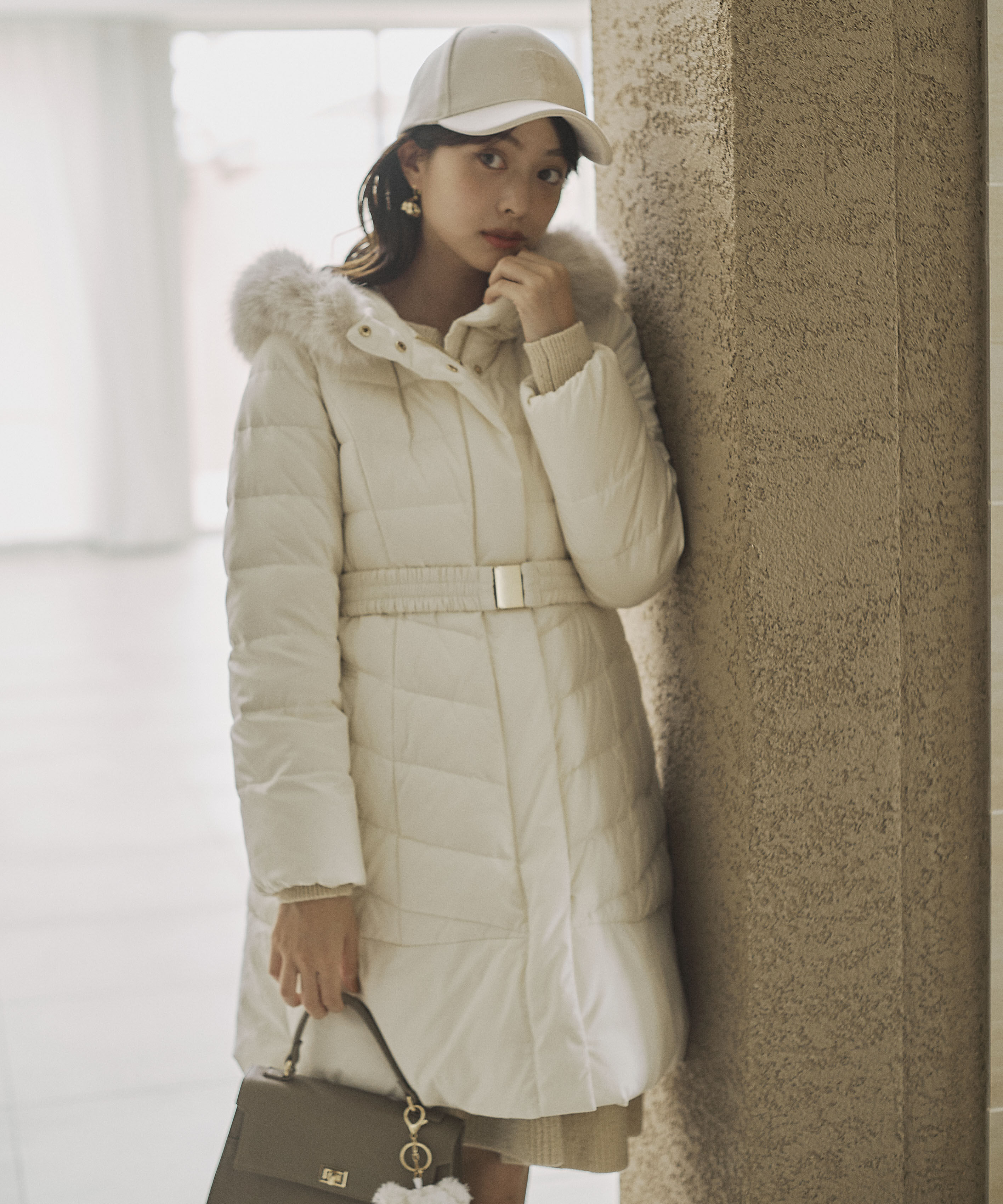 PROPORTION BODY DRESSING「ベルト付ダウン 25AW」|その他|