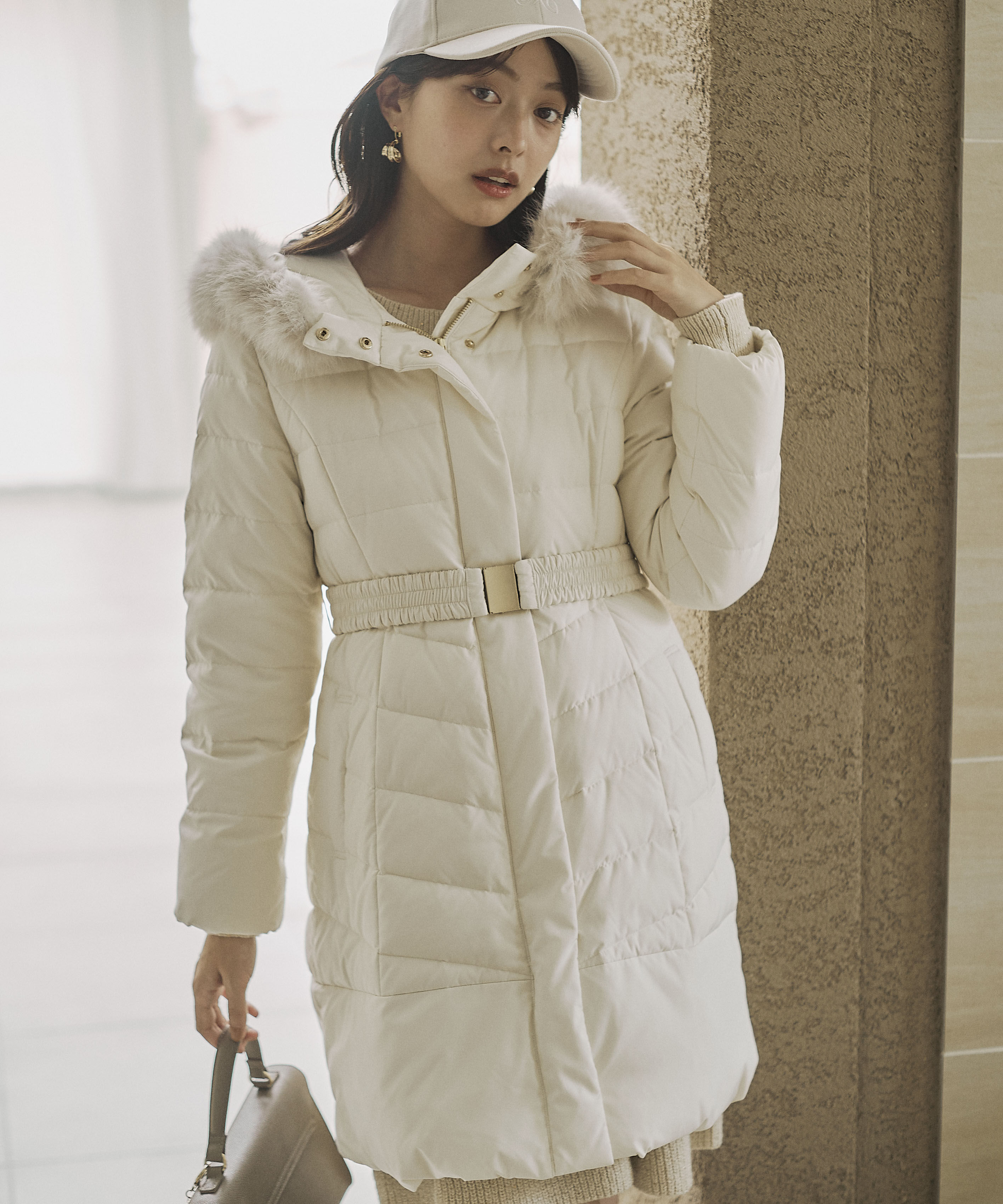 PROPORTION BODY DRESSING「ベルト付ダウン 25AW」|その他|