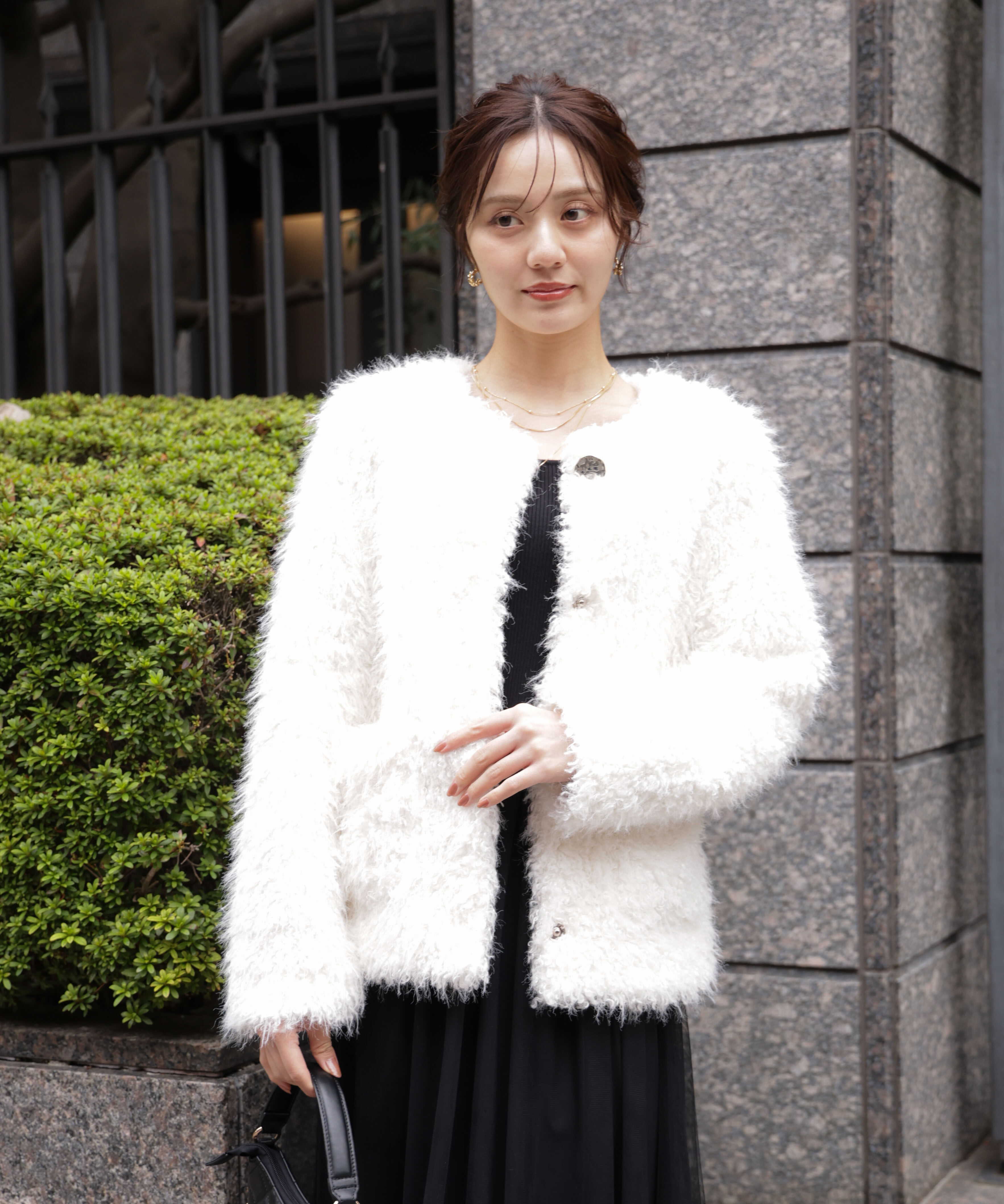 PROPORTION BODY DRESSING「ラムファー風ブルゾン 25AW」|ブルゾン・スタジャン|