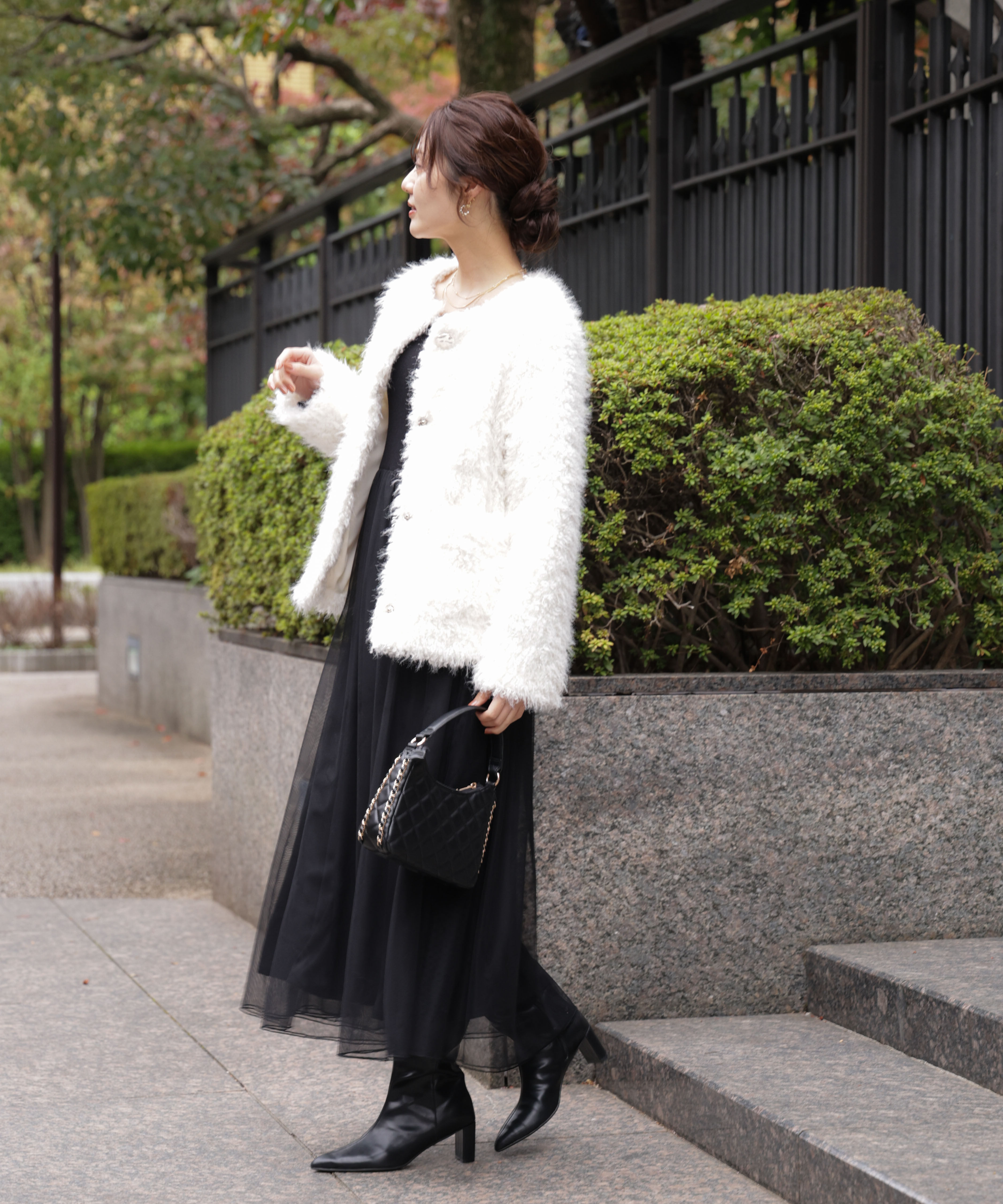 PROPORTION BODY DRESSING「ラムファー風ブルゾン 25AW」|ブルゾン・スタジャン|