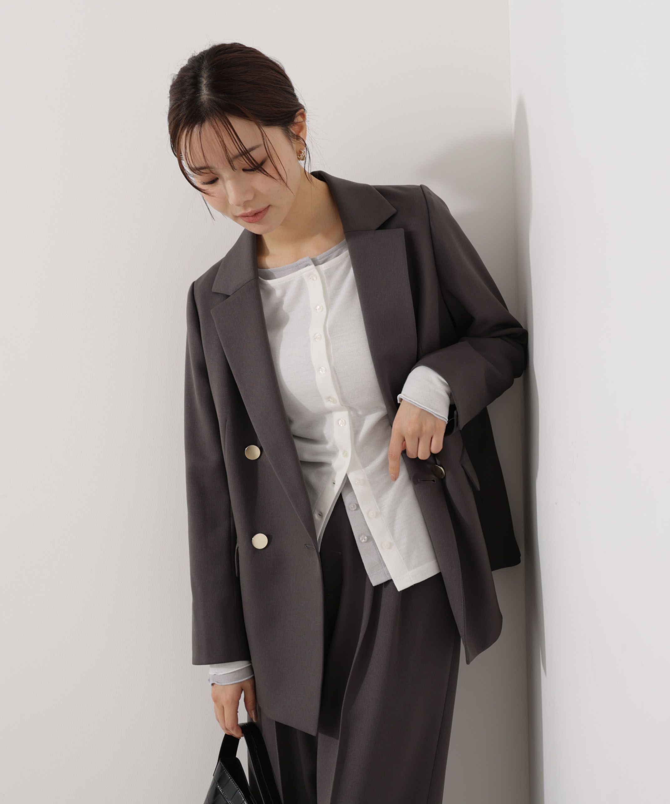 PROPORTION BODY DRESSING「〈a/mie〉シアーカットソー　26SS」|Tシャツ・カットソー|