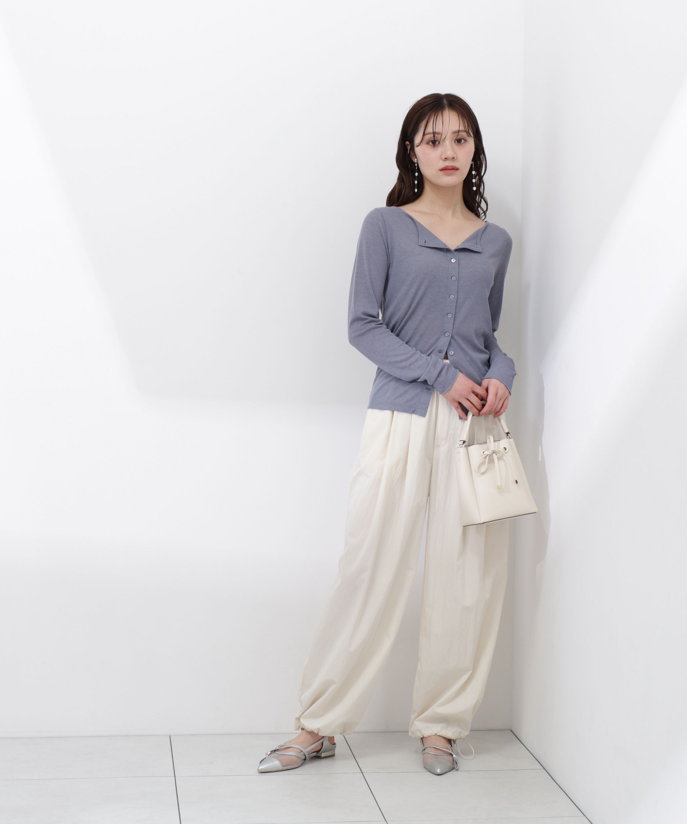 PROPORTION BODY DRESSING「〈a/mie〉シアーカットソー　26SS」|Tシャツ・カットソー|