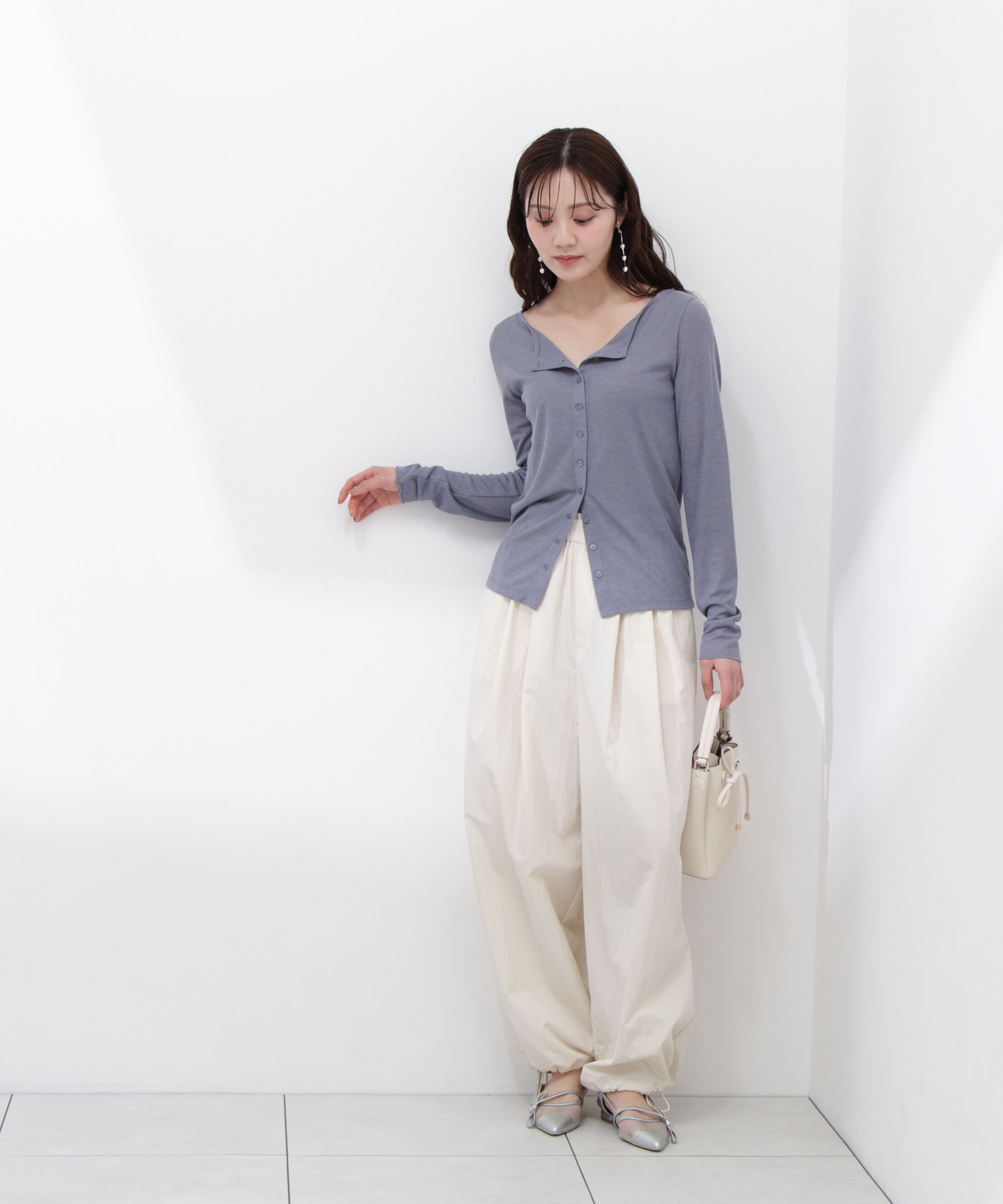 PROPORTION BODY DRESSING「〈a/mie〉シアーカットソー　26SS」|Tシャツ・カットソー|