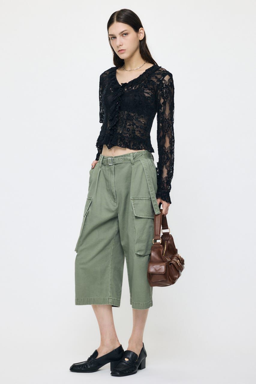 MOUSSY「BACKSATIN CROPPED カーゴ」|その他|KHA