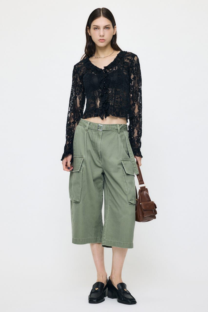 MOUSSY「BACKSATIN CROPPED カーゴ」|その他|