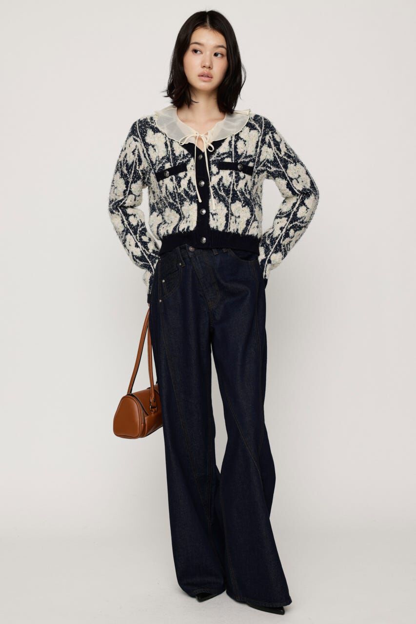 SLY「JQ TWEED KNIT カーディガン」|カーディガン|