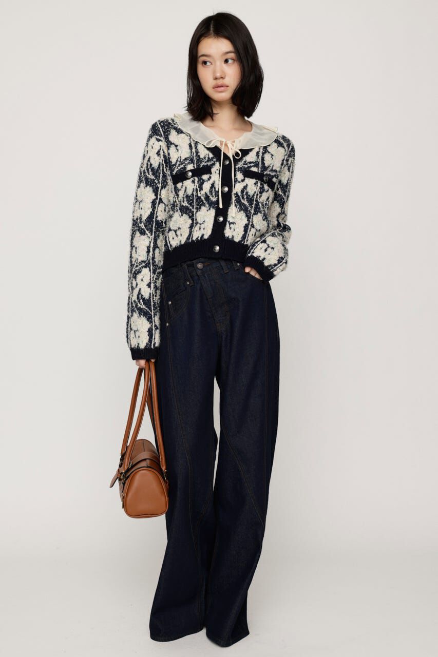 SLY「JQ TWEED KNIT カーディガン」|カーディガン|