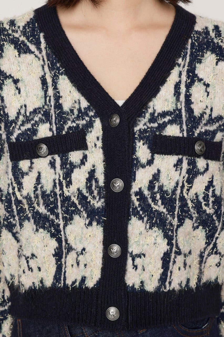 SLY「JQ TWEED KNIT カーディガン」|カーディガン|