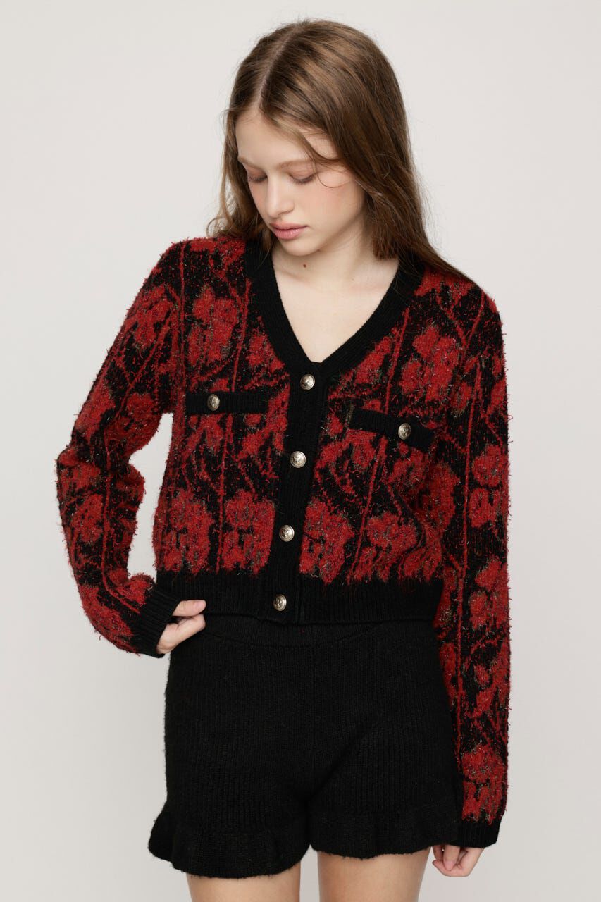 SLY「JQ TWEED KNIT カーディガン」|カーディガン|