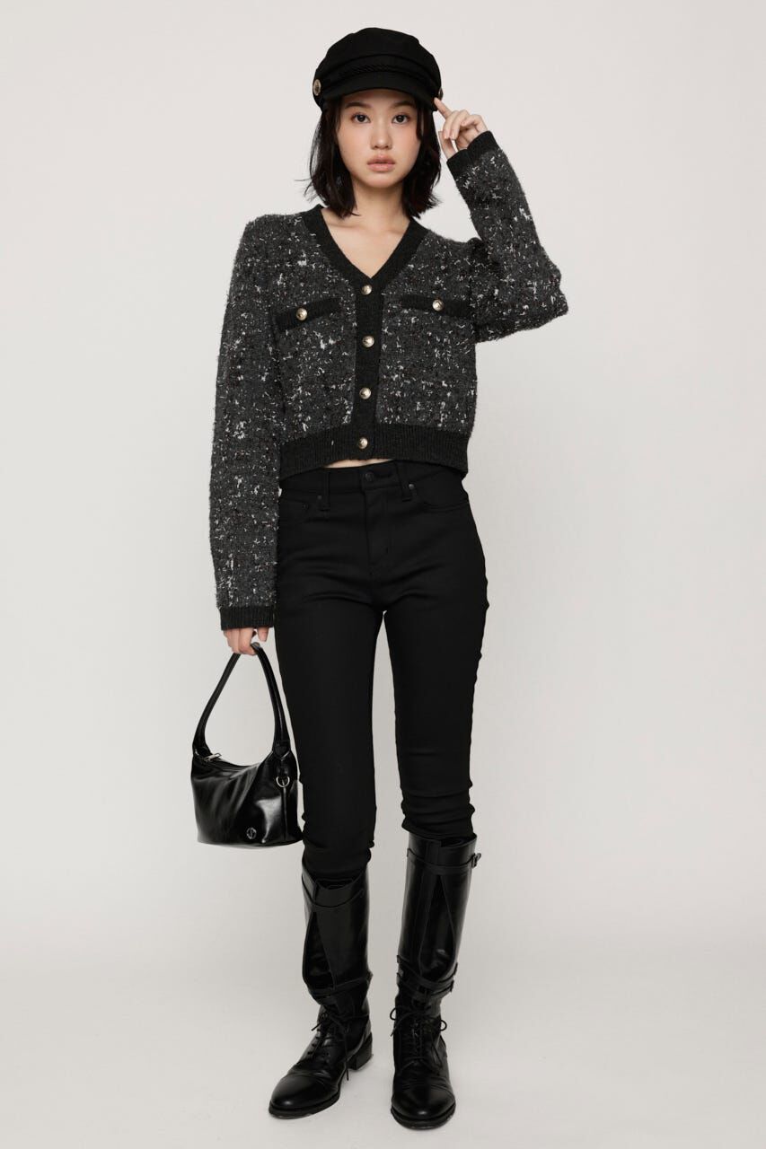 SLY「JQ TWEED KNIT カーディガン」|カーディガン|