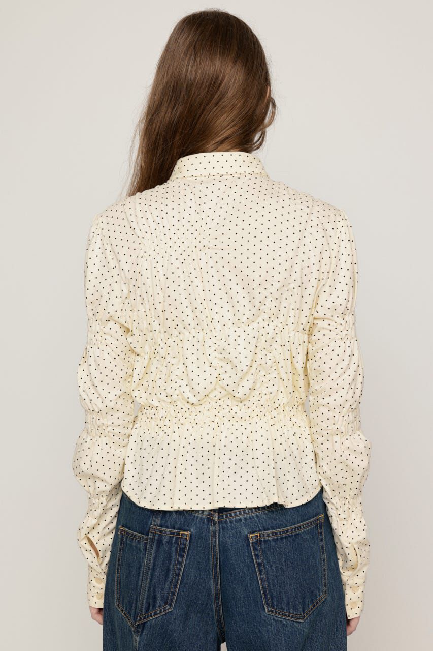 SLY「RANDOM SHIRRING CUT トップス」|シャツ・ブラウス|
