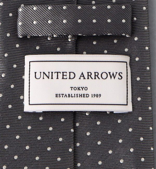 UNITED ARROWS「ツイル ミニ ドット ネクタイ」|ネクタイ・蝶ネクタイ|