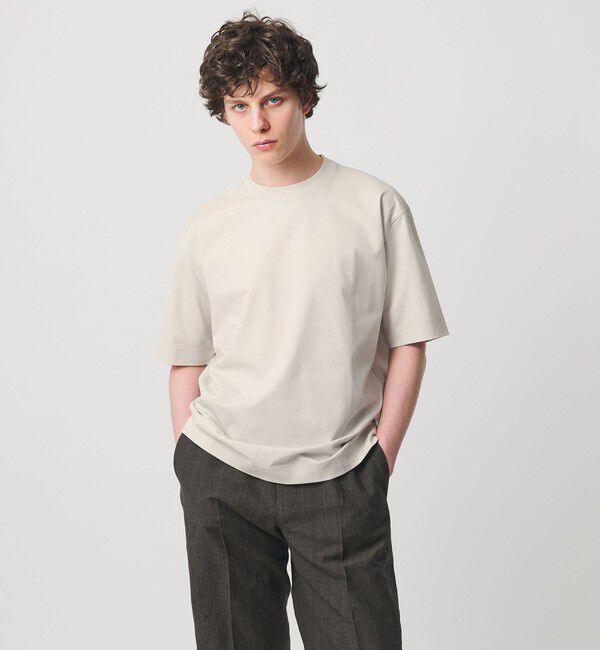 UNITED ARROWS「ポンチ Tシャツ デオドラント  抗菌防臭 接触冷感」|Tシャツ・カットソー|