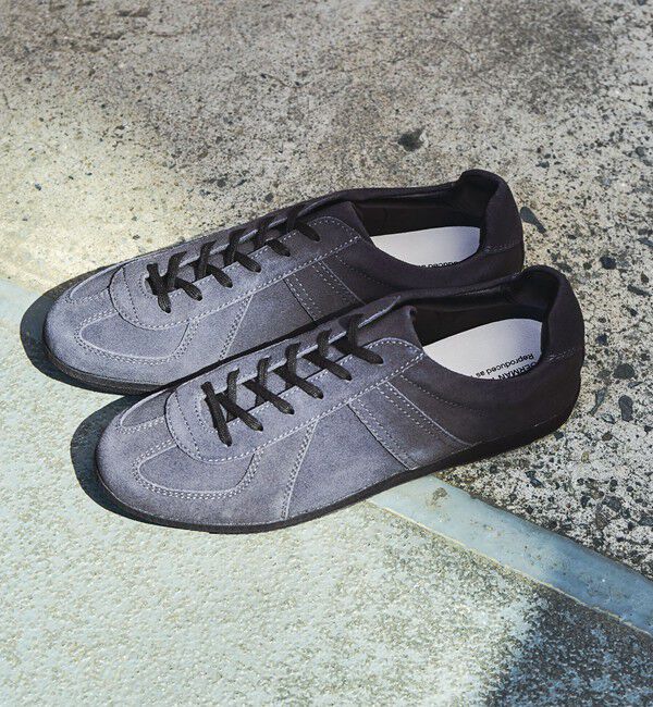 UNITED ARROWS green label relaxing「【別注】＜GERMAN TRAINeR＞GLR ジャーマントレーナー スエード スニーカー」|スニーカー|