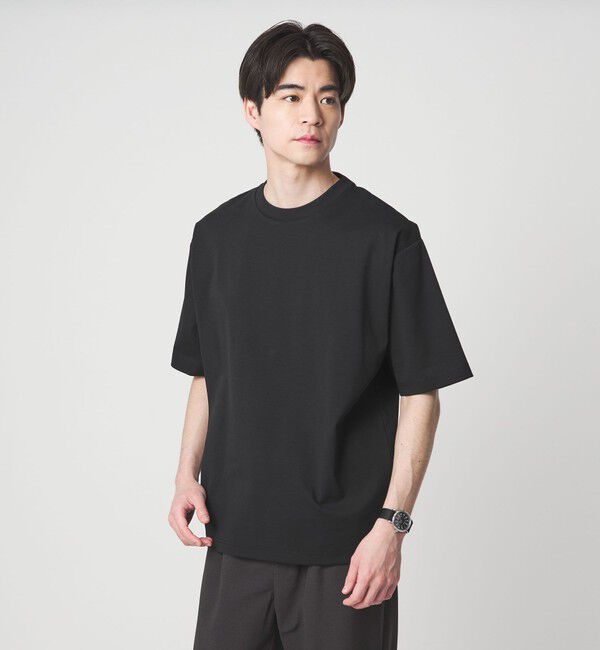 UNITED ARROWS green label relaxing「【WEB限定】JUST fit ポンチ 半袖 Tシャツ カットソー -汗染み防止-」|Tシャツ・カットソー|