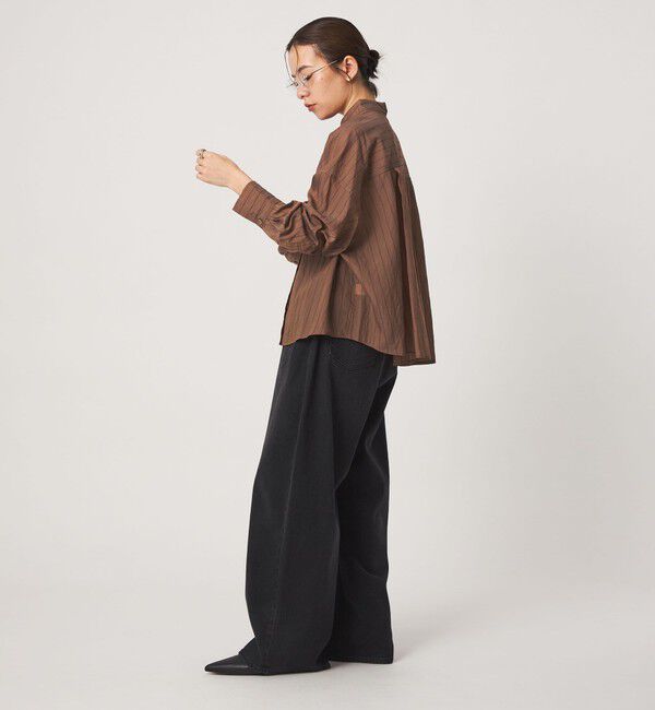 UNITED ARROWS green label relaxing「【結論シリーズ】ミルフィーユタックシャツ」|シャツ・ブラウス|