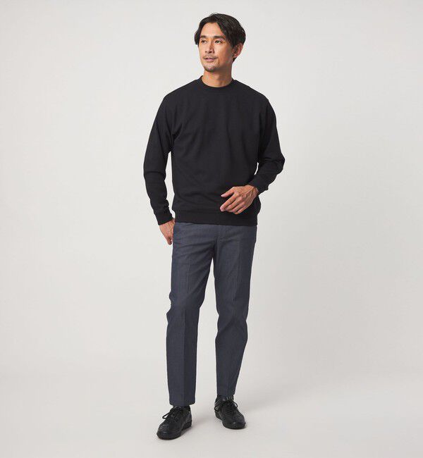 UNITED ARROWS green label relaxing「【WEB限定】JUST fit デニムライク スラックス」|スラックス|