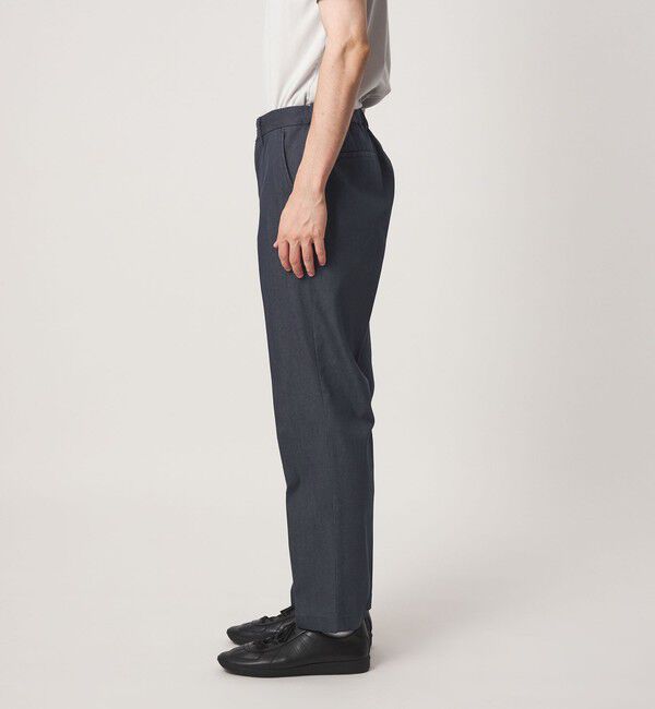 UNITED ARROWS green label relaxing「【WEB限定】JUST fit デニムライク スラックス」|スラックス|