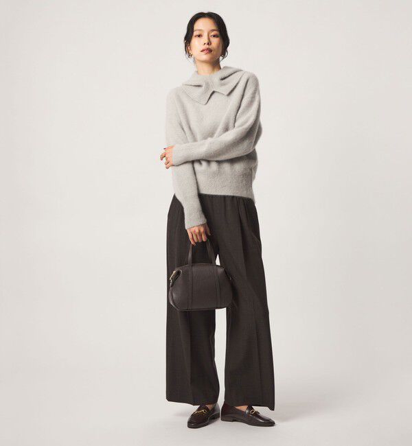 UNITED ARROWS green label relaxing「ヘアリー ニット プルオーバー」|ニット・セーター|