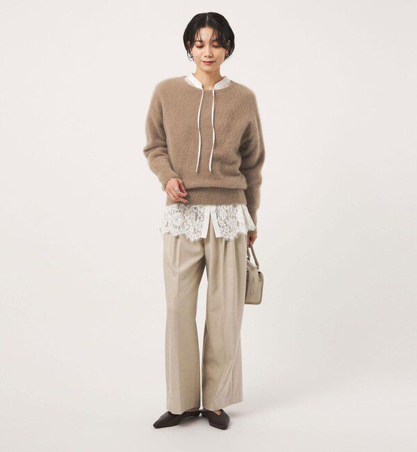 UNITED ARROWS green label relaxing「ヘアリー ニット プルオーバー」|ニット・セーター|