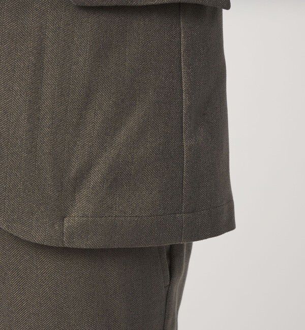 UNITED ARROWS green label relaxing「【WEB限定】JUST fit ヘリンボーン ナロー セットアップ ジャケット&パンツ」|スーツ|