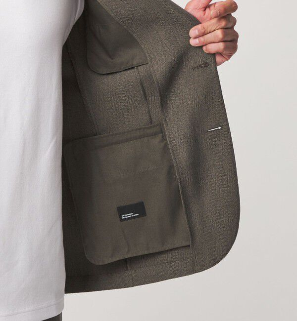 UNITED ARROWS green label relaxing「【WEB限定】JUST fit ヘリンボーン ナロー セットアップ ジャケット&パンツ」|スーツ|