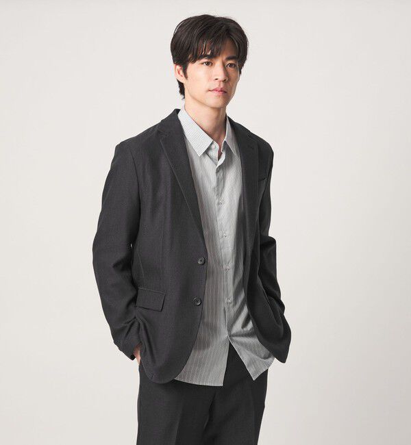 UNITED ARROWS green label relaxing「【WEB限定】JUST fit ヘリンボーン ナロー セットアップ ジャケット&パンツ」|スーツ|