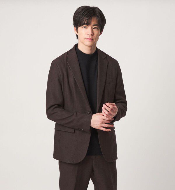 UNITED ARROWS green label relaxing「【WEB限定】JUST fit ヘリンボーン ナロー セットアップ ジャケット&パンツ」|スーツ|