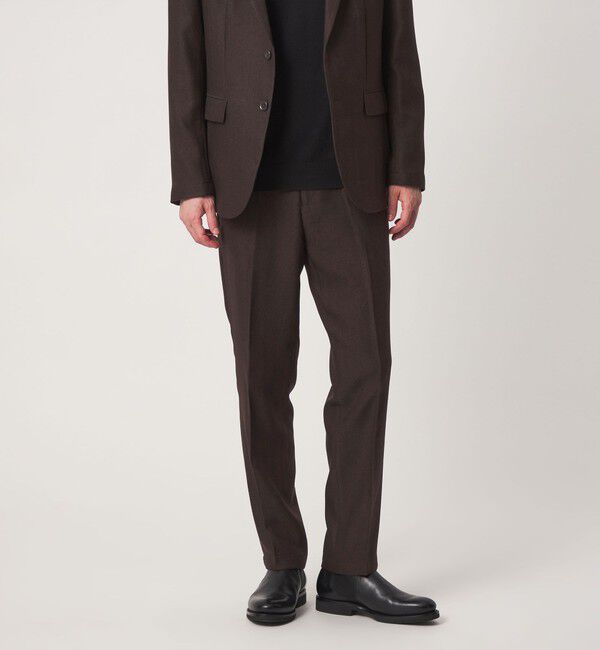 UNITED ARROWS green label relaxing「【WEB限定】JUST fit ヘリンボーン ナロー セットアップ ジャケット&パンツ」|スーツ|