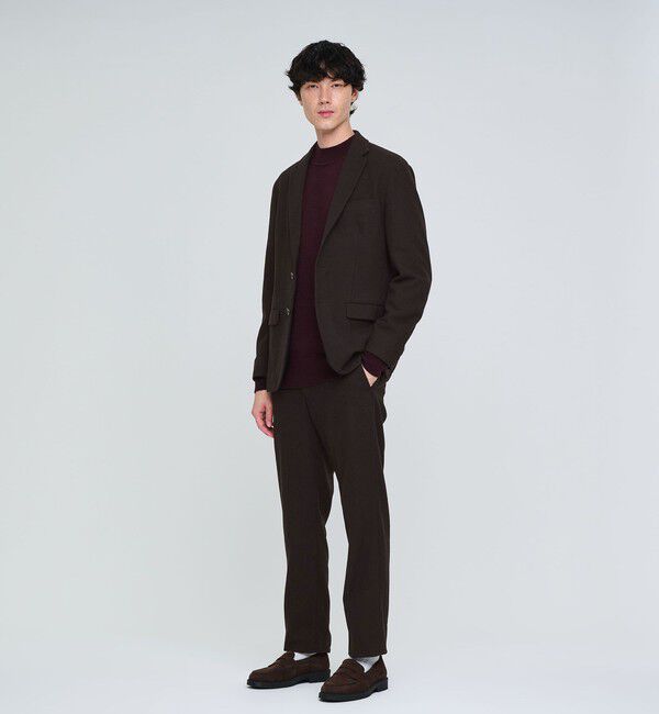 UNITED ARROWS green label relaxing「ウォッシャブル ホームスパン ナロー ジャケット -ストレッチ-」|テーラードジャケット|