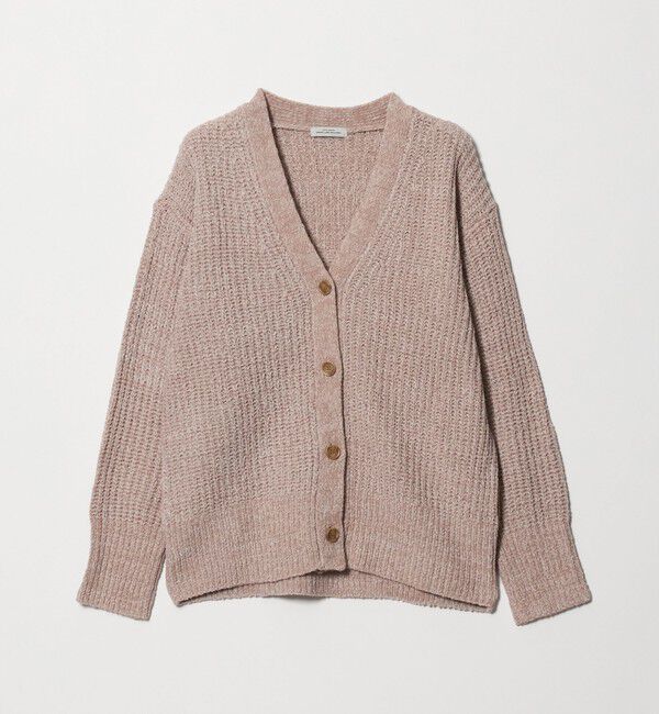 UNITED ARROWS green label relaxing「テープ モール Vネック ニット カーディガン」|カーディガン|