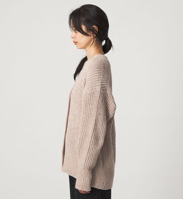 UNITED ARROWS green label relaxing「テープ モール Vネック ニット カーディガン」|カーディガン|