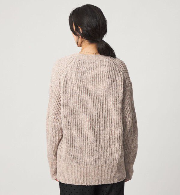 UNITED ARROWS green label relaxing「テープ モール Vネック ニット カーディガン」|カーディガン|