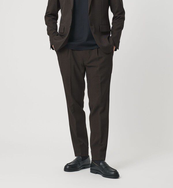 BEAUTY&YOUTH UNITED ARROWS「【WEB限定 WARDROBE SMART】LANATEC セットアップ/背抜きジャケット＆イージーパンツ」|スーツ|