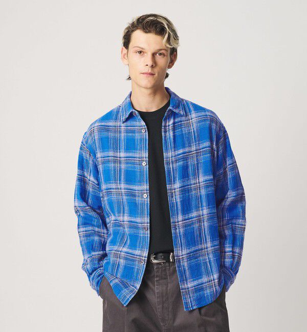 BEAUTY&YOUTH UNITED ARROWS「ウーブン ネル チェック シャツ」|シャツ・ブラウス|ROYAL