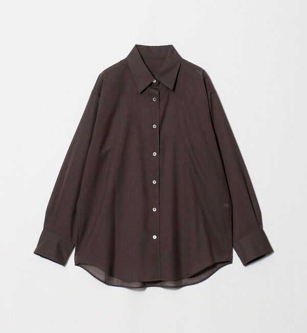 BEAUTY&YOUTH UNITED ARROWS「毛ポリエステル ソリッド＆チェック レギュラーカラーシャツ ウォッシャブル」|シャツ・ブラウス|